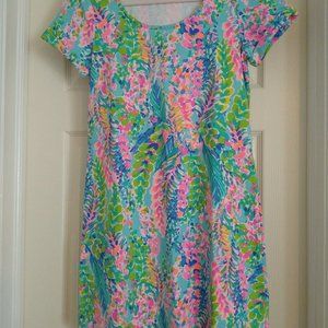 ISO - Large Lilly Pulitzer UPF 50+ TAMMY DRESS IN MULTI CATCH THE WAVE